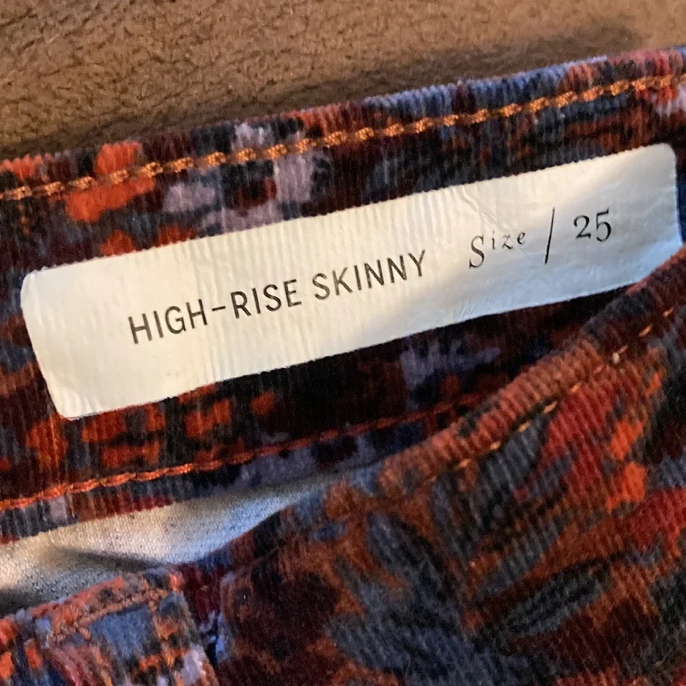 Anthro Pilcro High-Rise Skinny
